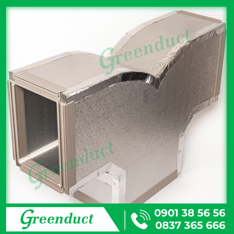 Ống gió PIR 2 mặt foil nhôm - Ảnh 4